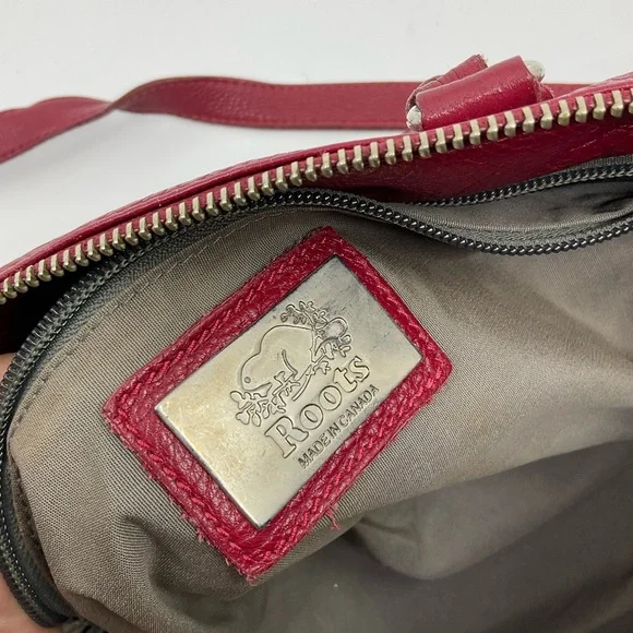 Vintage Roots Leather Convertible Crossbody Satchel Bag - Picture 4 of 11